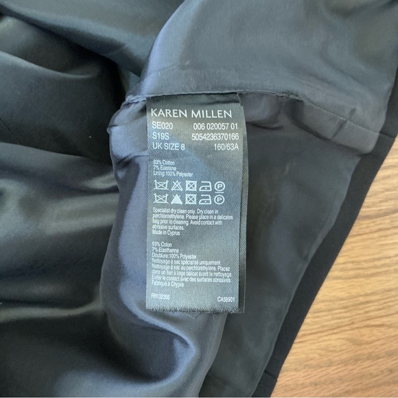 Karen Miller Essential Techno Woven Skirt Size 4 Black - Picture 9 of 9